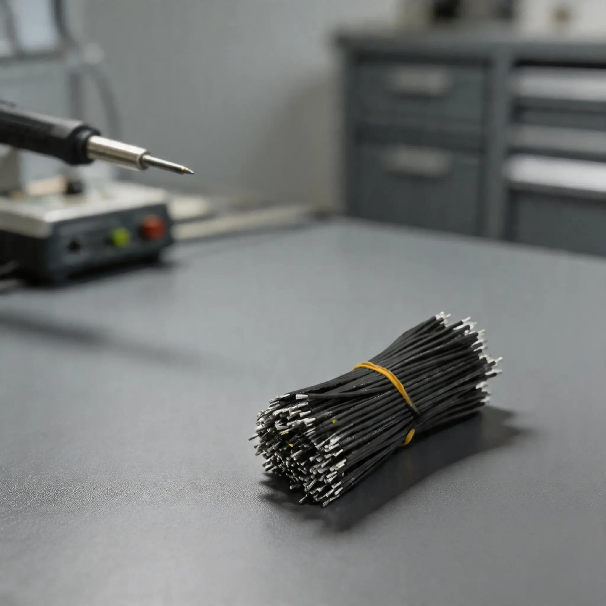 200pcs Tin-Plated Breadboard PCB Solder Cable For Jumper Cable Wire Two Ends PVC Electronic Connector Wire