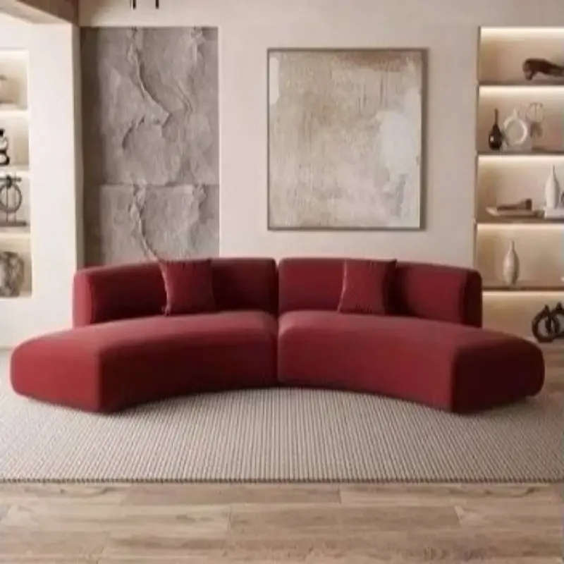 

European Narrow Living Room Sofas Beige Designer Corner Sectional Living Room Sofas Floor Japanese Banken Woonkamer Furniture