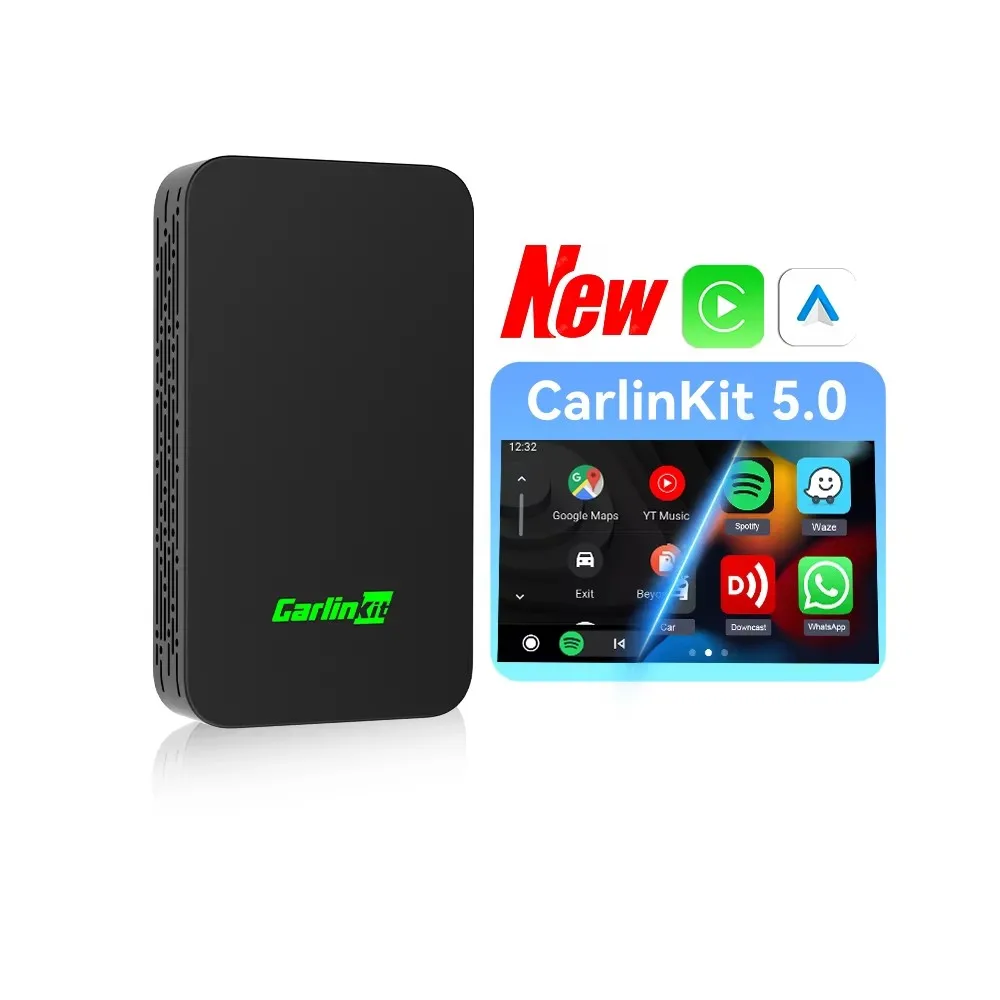 

In stock Cars Accessories Carlinkit 5.0 2air Motos Wireless Motorcycle Carplay Gps Car Play Ai Box Android Auto for Motorcycles