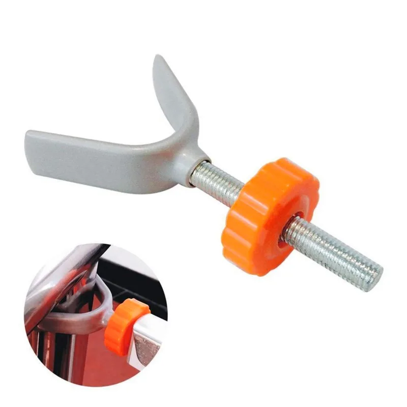 

Safety Sturdy Gate Bar Install Household Secure Accessory Steel Core Y Shaped Screw Bolt Nut Staircase Fence Fix Pets Baby