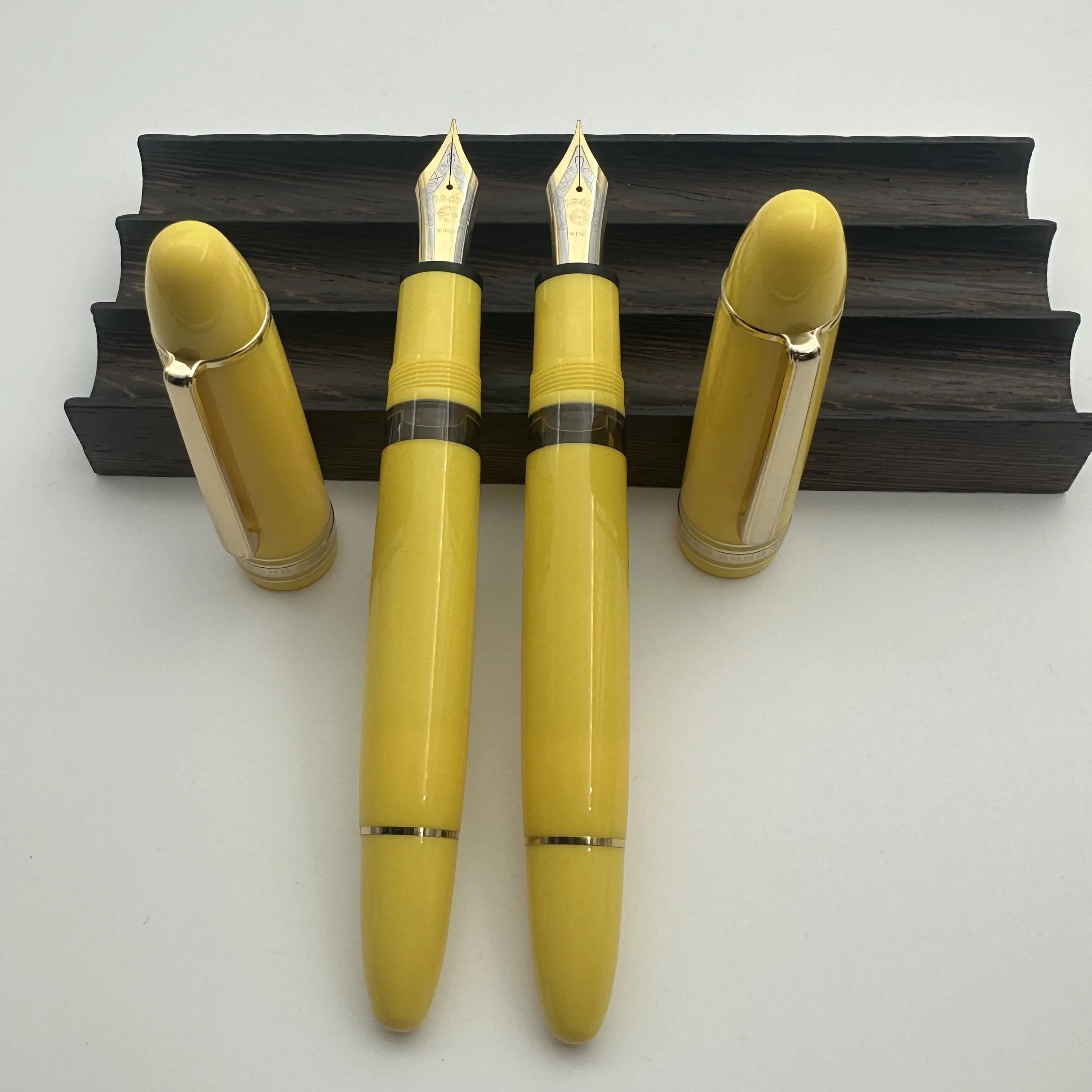 

Wing Sung 630, короткая перьевая ручка F, наконечник 0,5 мм, поршень, смола, золотой зажим, ручка, канцелярские принадлежности, деловые письменные подарки, ограниченный цвет! Желтый цвет