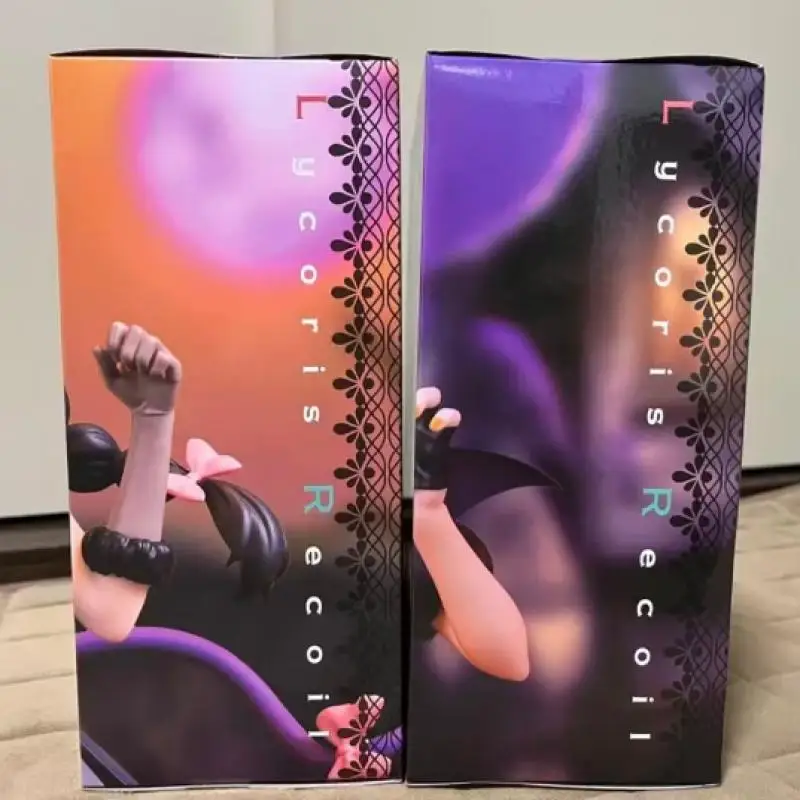 할로윈 선물 정품 리코리스 리코일 니시키기 치사토 료네 타키나 PVC 수집용 데스크탑 장식품 PVC 애니메이션 피규어 모델 장난감