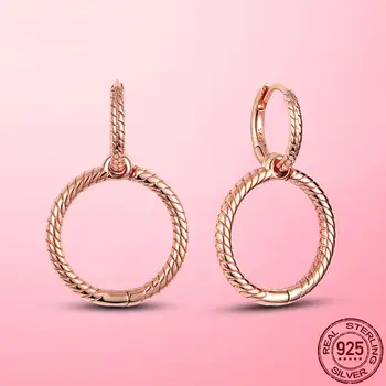 10 best sales Pandora 925 originale Aretes - №4