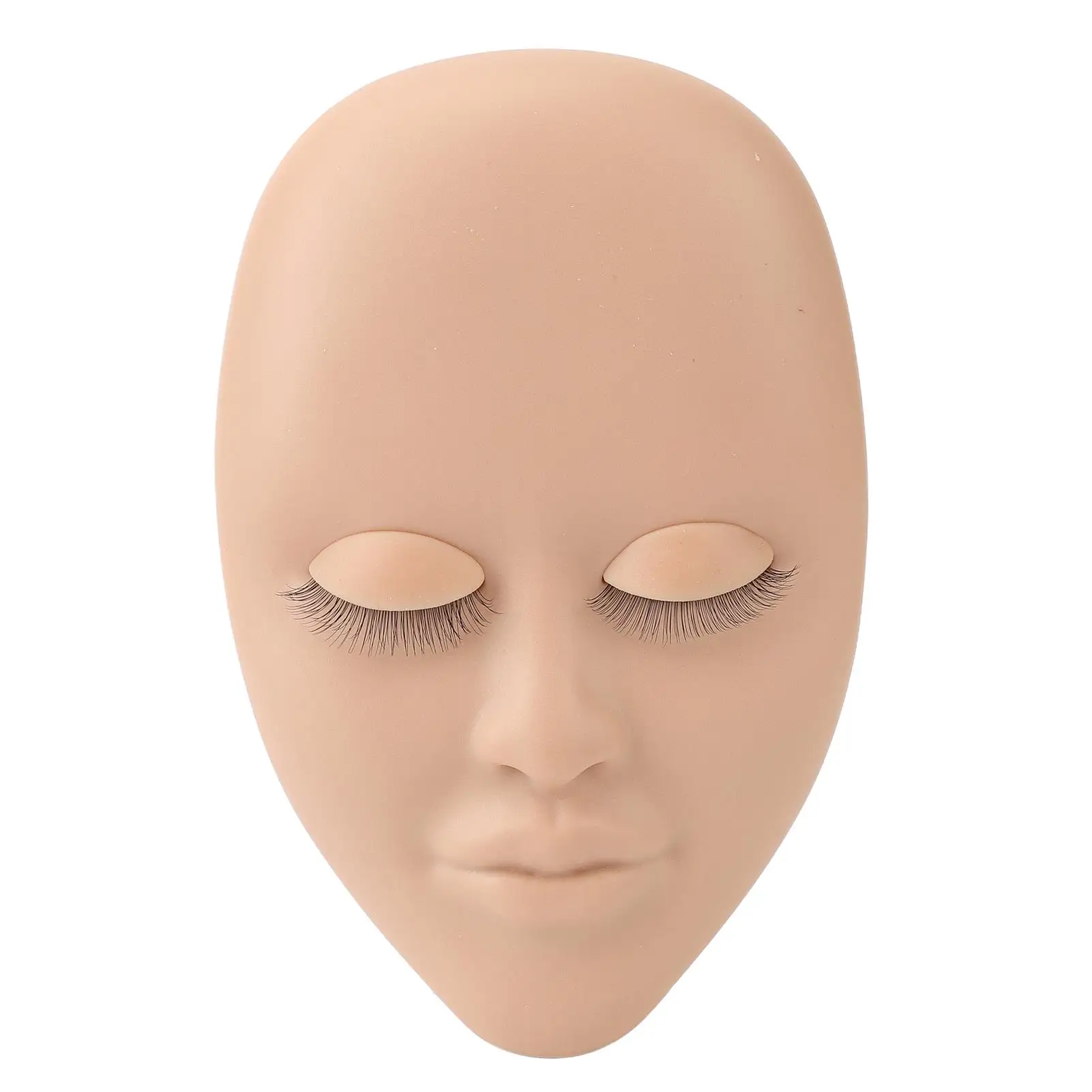 

Professional Lash Extension Training Mannequin Head - Replaced Eyelids for double Eyelash Practice