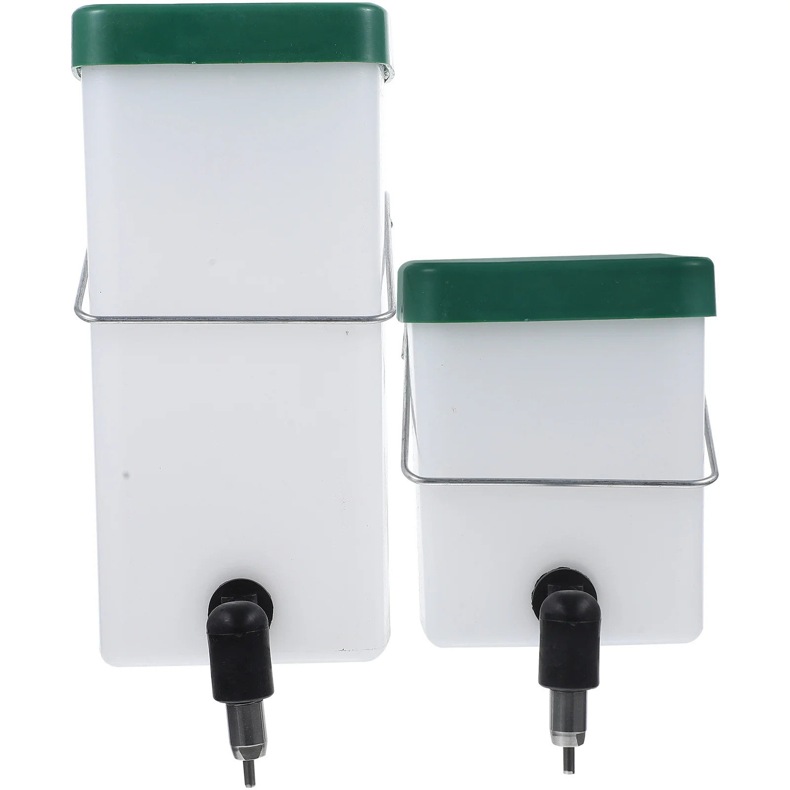 

2pcs Rabbit Water Bottle Durable Leakproof Easy Install Hanging Automatic Drinking Equipment Bunny Rabbit Cage Detachable