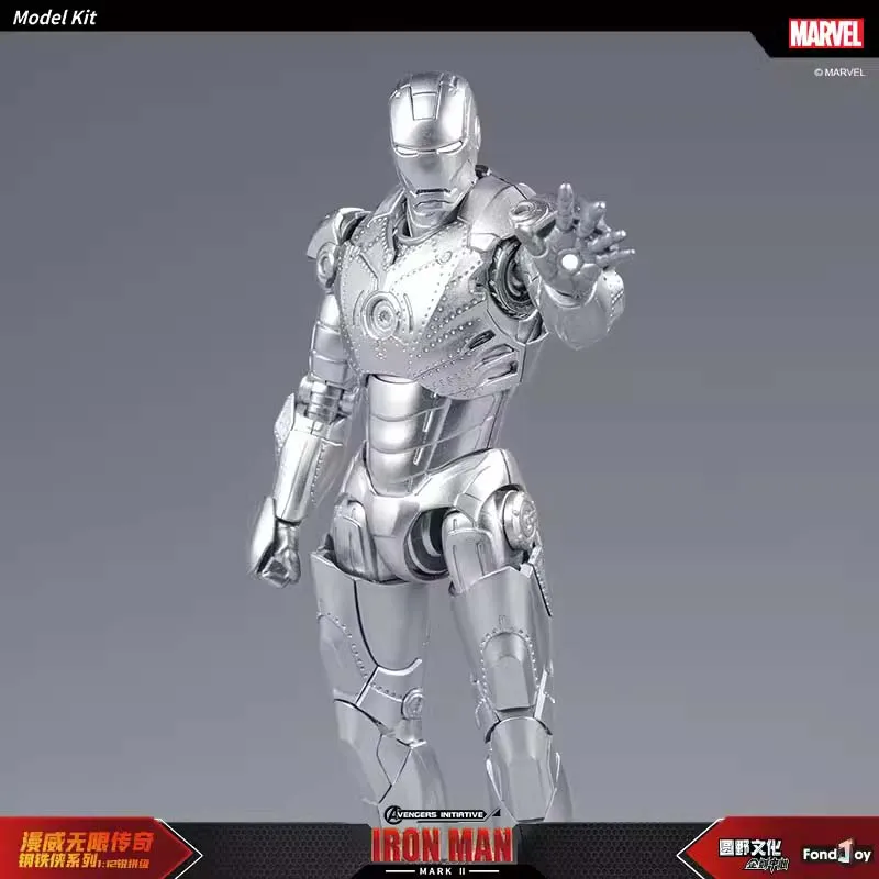 Fondjoy Marvel Comics The Avengers 1/12 Iron Man Mk2 Can Be Assembled To Do Ornaments Around Marvel Comics Series.