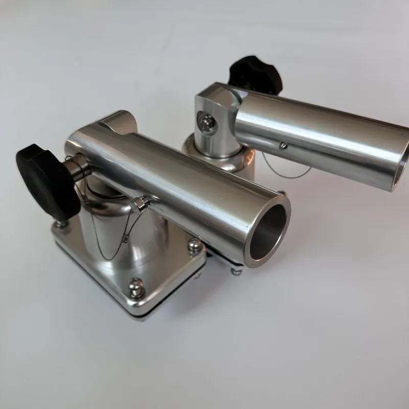 March Boat Parts Hardware Corrosion Resistant and Rust Resistant Outleg Fishing Rod Bracket