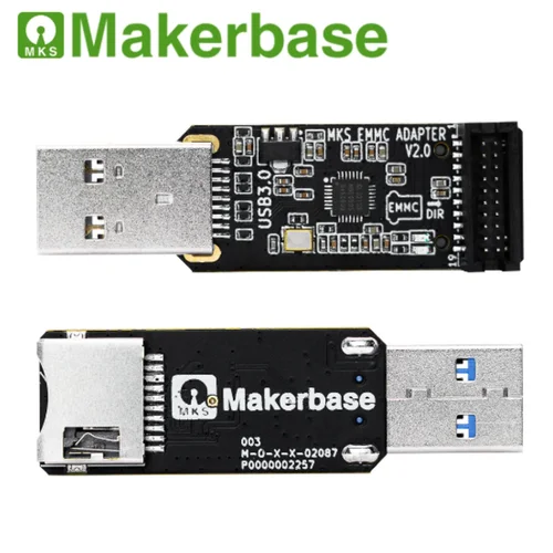 Imagen 2 del producto Makerbase MKS EMMC-ADAPTER V2 lector USB 3,0 para módulo MKS EMMC tarjeta Micro SD TF MKS Pi MKS SKIPR