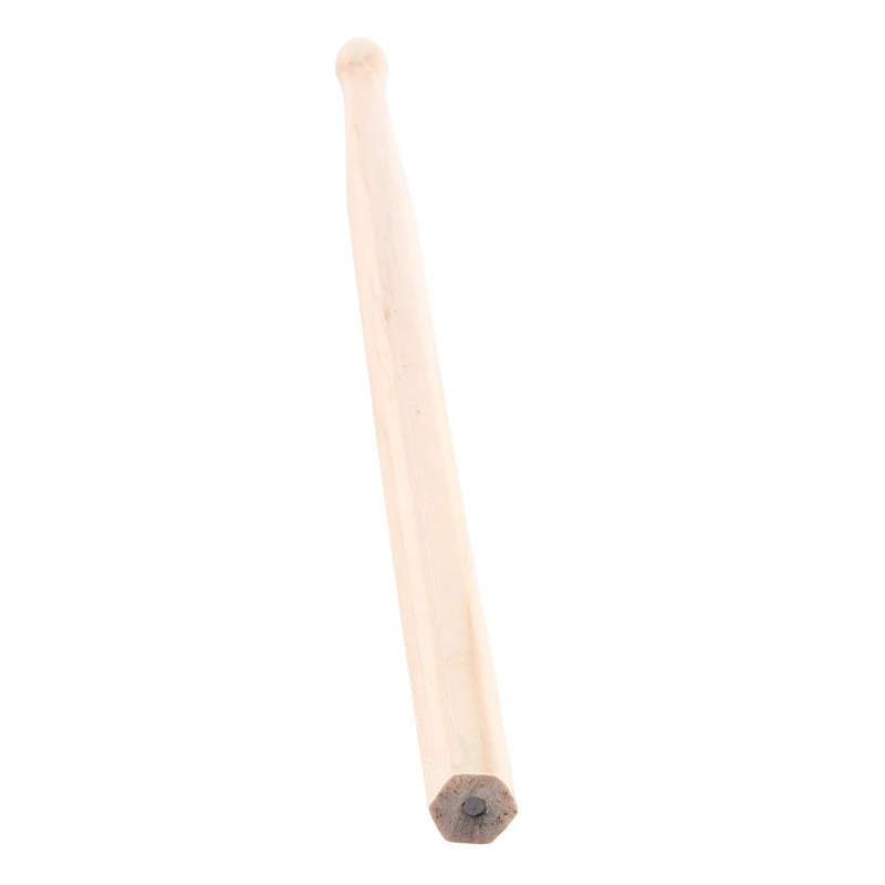 Imagem -03 - Lápis de Madeira hb em Forma de Lápis Drum Sticks Baqueta Lápis Suprimentos Estacionários Escola e Escritório 30 Pcs