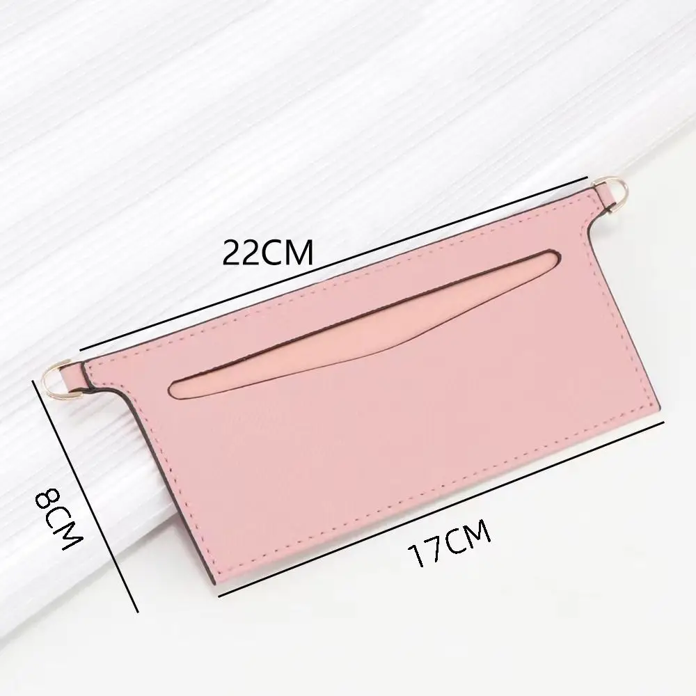 New PU Wallet Insert for Chain Strap Soft with D Rings Purse Insert Organizer Wallet Conversion Kit Women