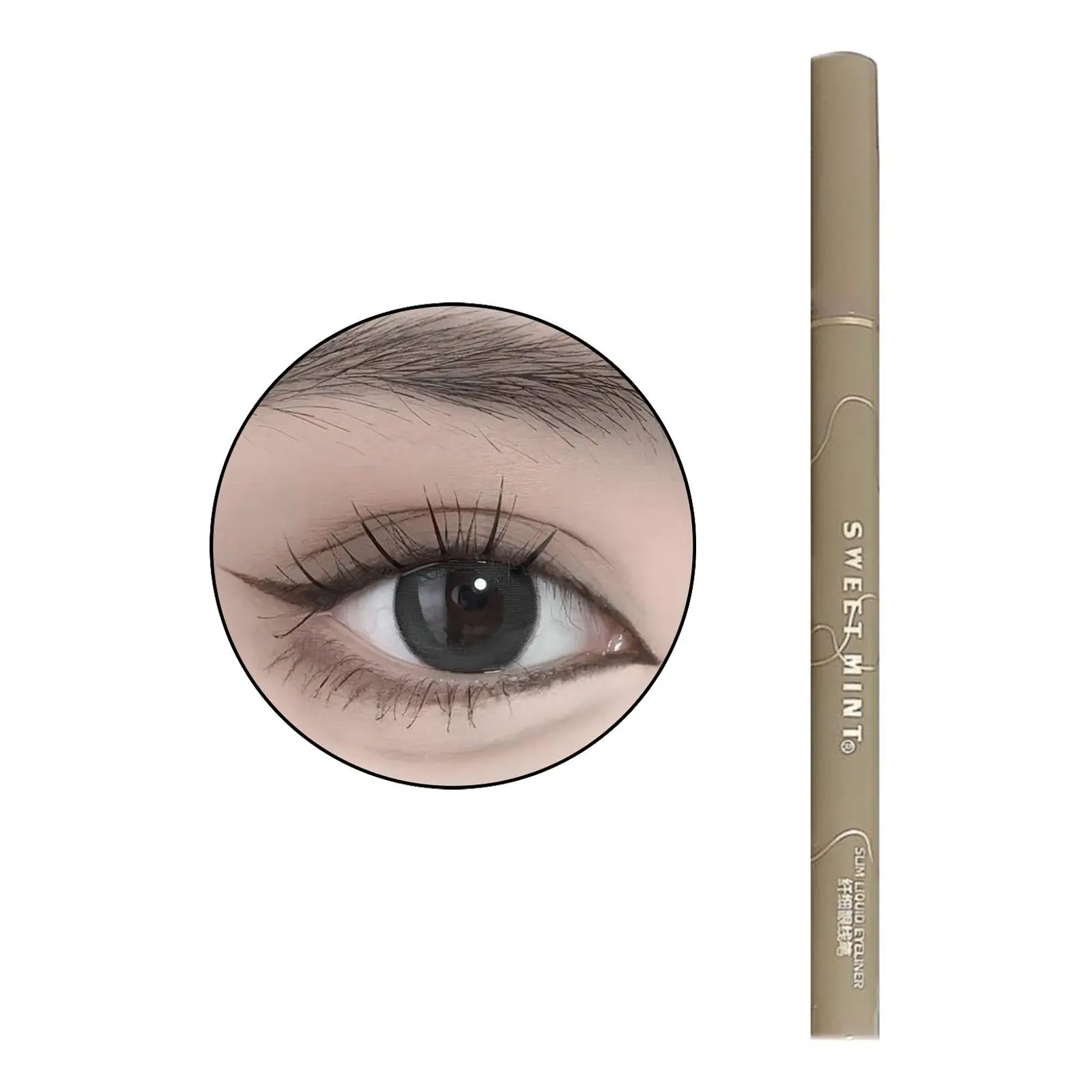 Eyeliner Pen Smudge Resistant Quick Dry Professional for Women Girls Gift Waterproof Eye Makeup Pen Easy Liquid Pen Eye Liner