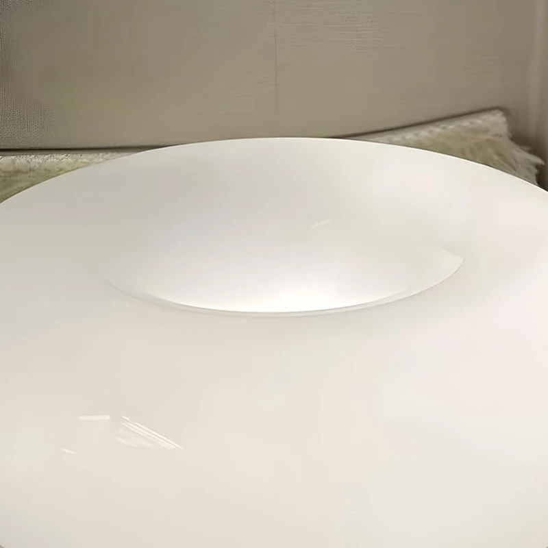 LED Donut Table Lamp USB Charging Bedroom Table Lamp Atmosphere Decorative Table Lamp White