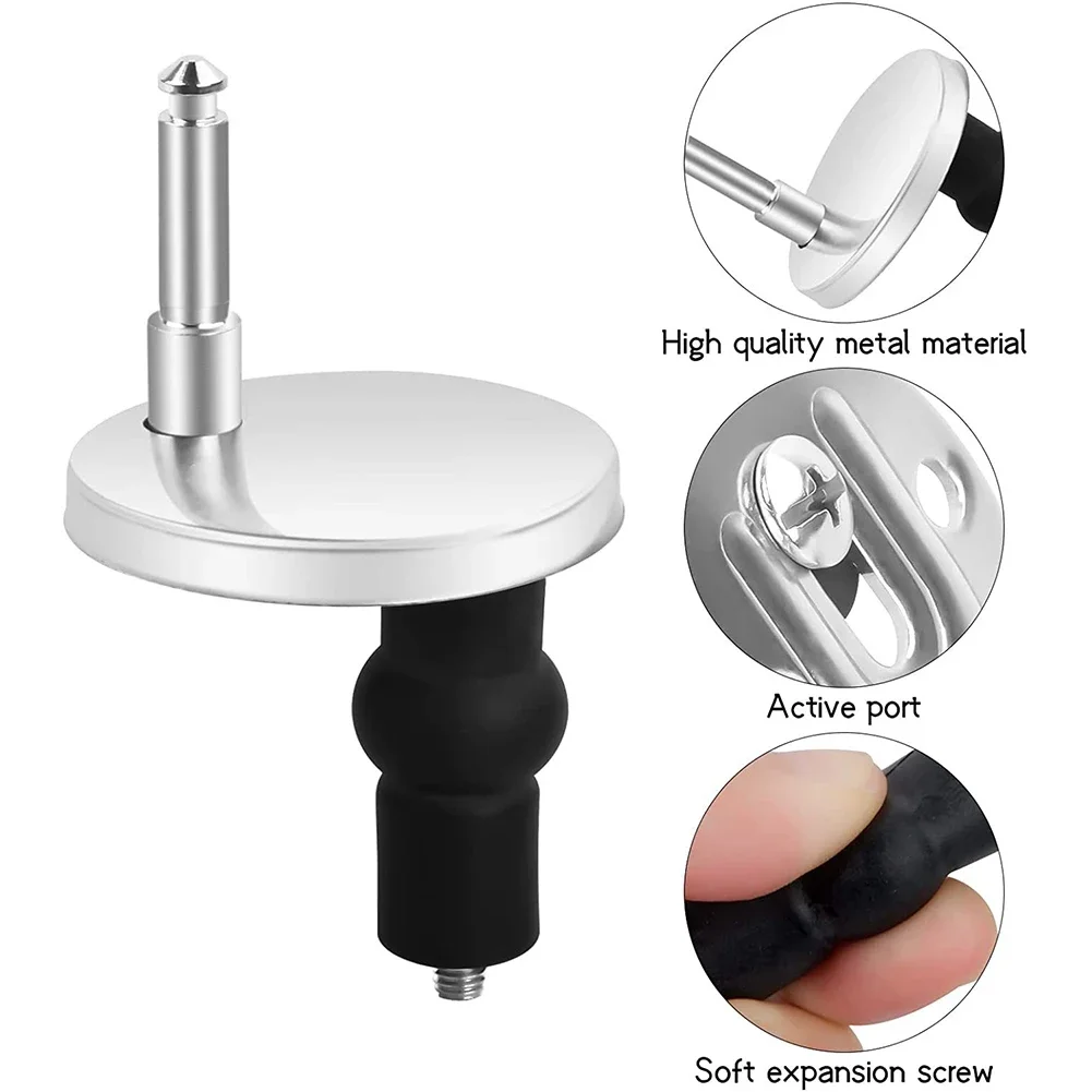 Toilet Cover Mounting Screws Bolt Hinge Kit 47mm 55mm Household Bathroom Toilet Cover Mounted Replacement Accessories