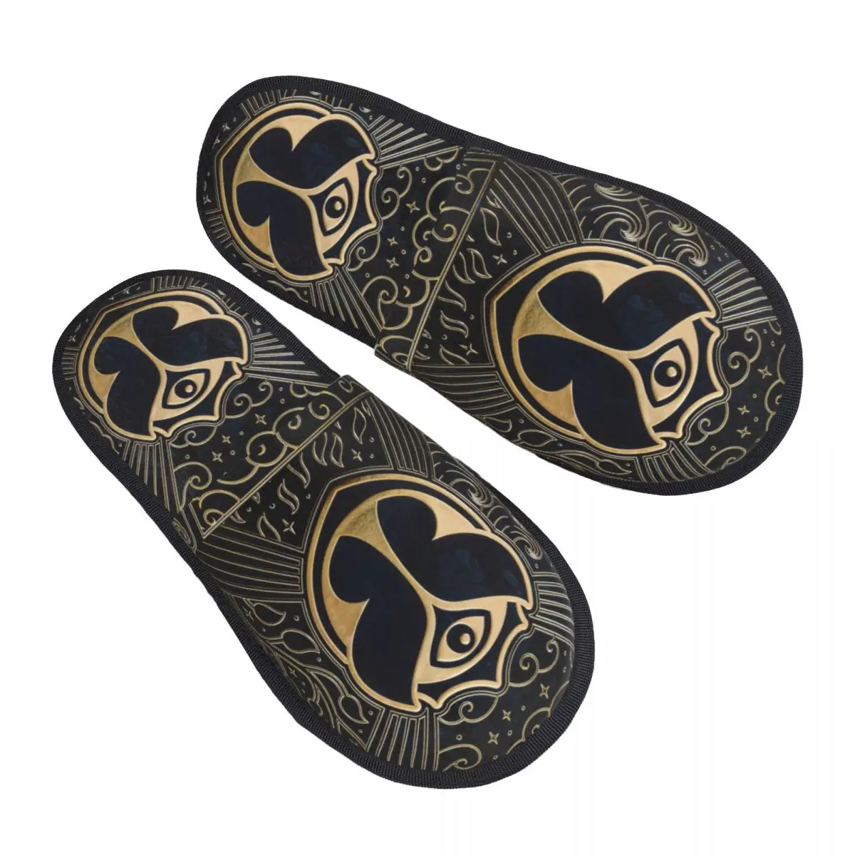 Tomorrowland House Slippers Women Comfy Memory Foam Belgian Electronic Dance Music Festival Slip On Hotel Slipper Shoes