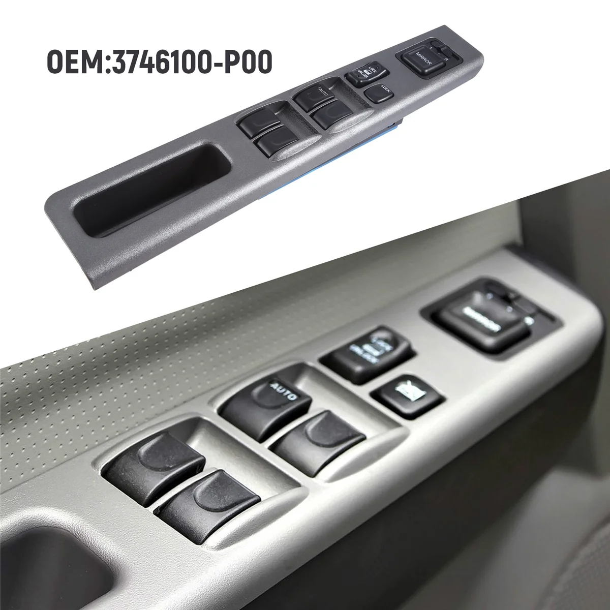 

A42P-Car Electric Power Window Switch Lifter Regulator Control Button for Great Wall Wingle 3/V240 Wingle 5 Old Model