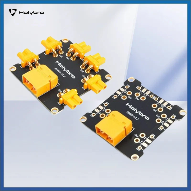 

Плата распределения питания Holybro (PDB) XT30, предварительно припаянная для PM02 PM02D PM03 PM06 PM07 Модуль питания X500 V2 Запчасти для FPV дрона