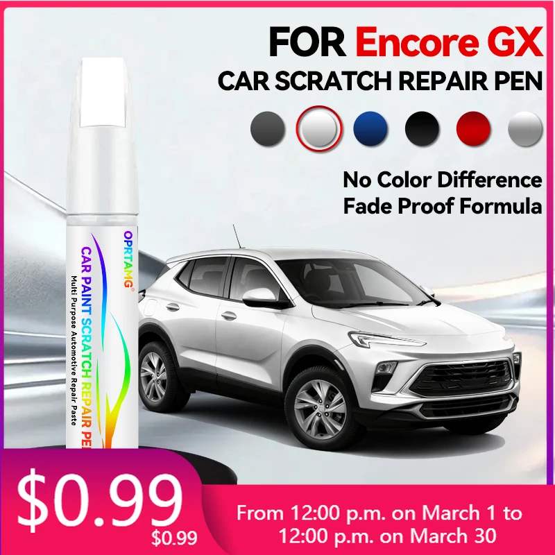 

Набор для ремонта краски автомобиля: маркер-корректор для удаления царапин, аксессуары для самостоятельного ремонта авто для Buick Encore Blue GX Green Grand White Gray Space B