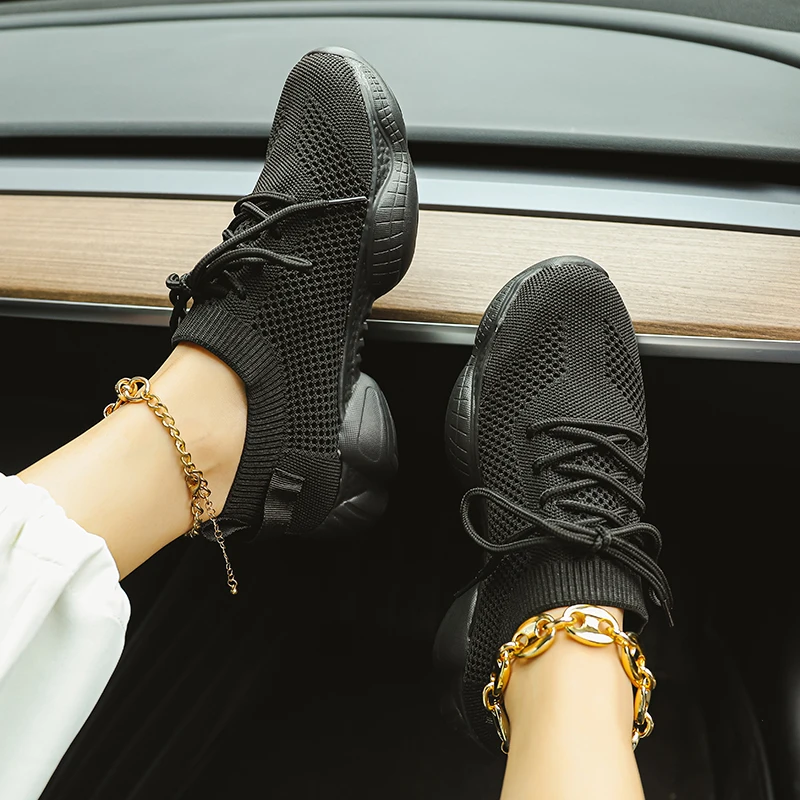 Buty damskie 2023 wygodne buty sportowe męskie trendy lekkie buty trekkingowe dla kobiet trampki oddychające Zapatillas