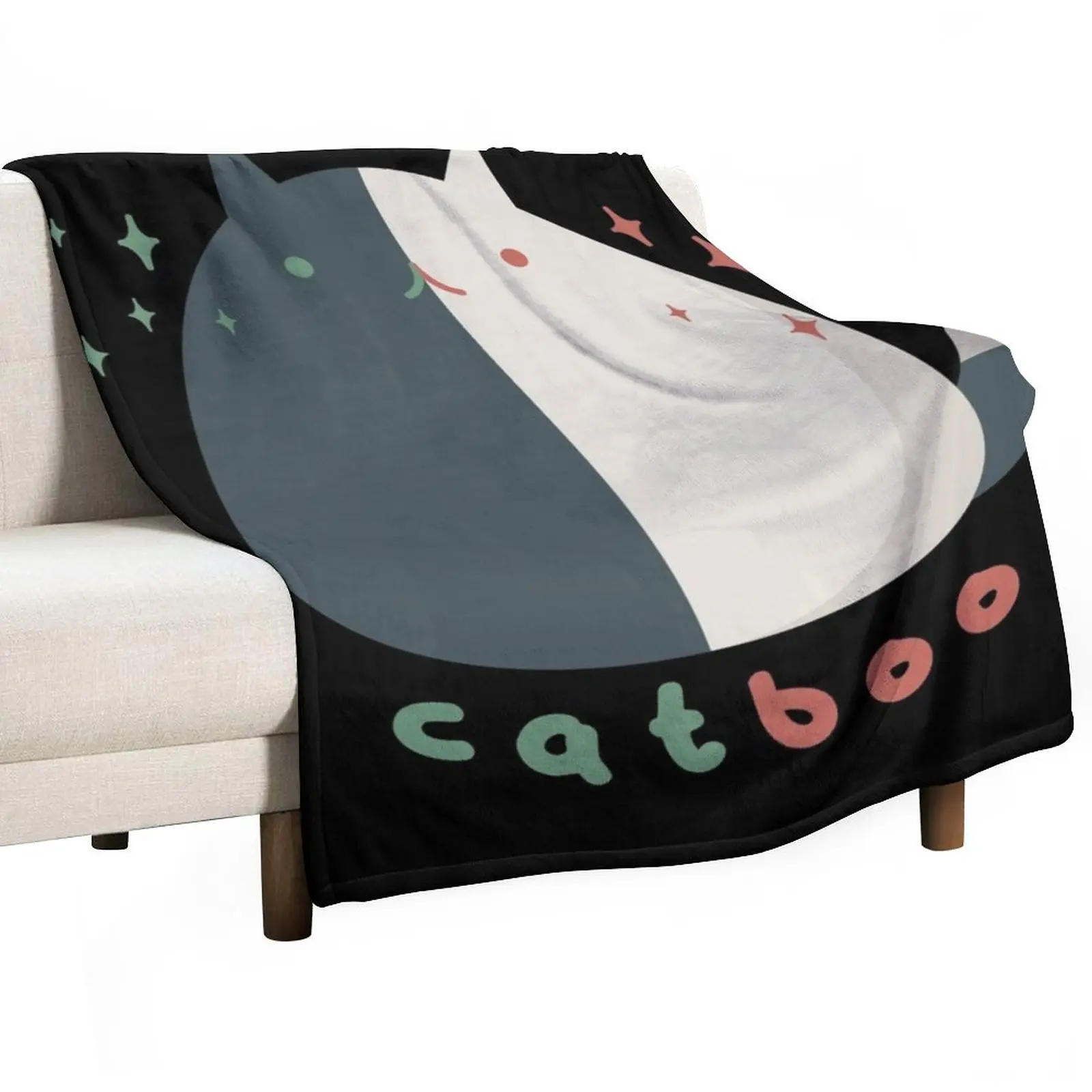 

Ranboo cat Throw Blanket Moving Blanket Luxury Blanket