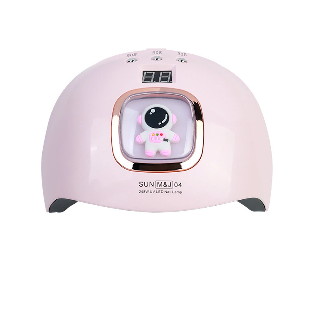 Unicorn 248W 54 Lamp Bead Cartoon Doll Decoration Nail Art Dryer High Power Nail Phototherapy Machine Nail Practise Equipmen