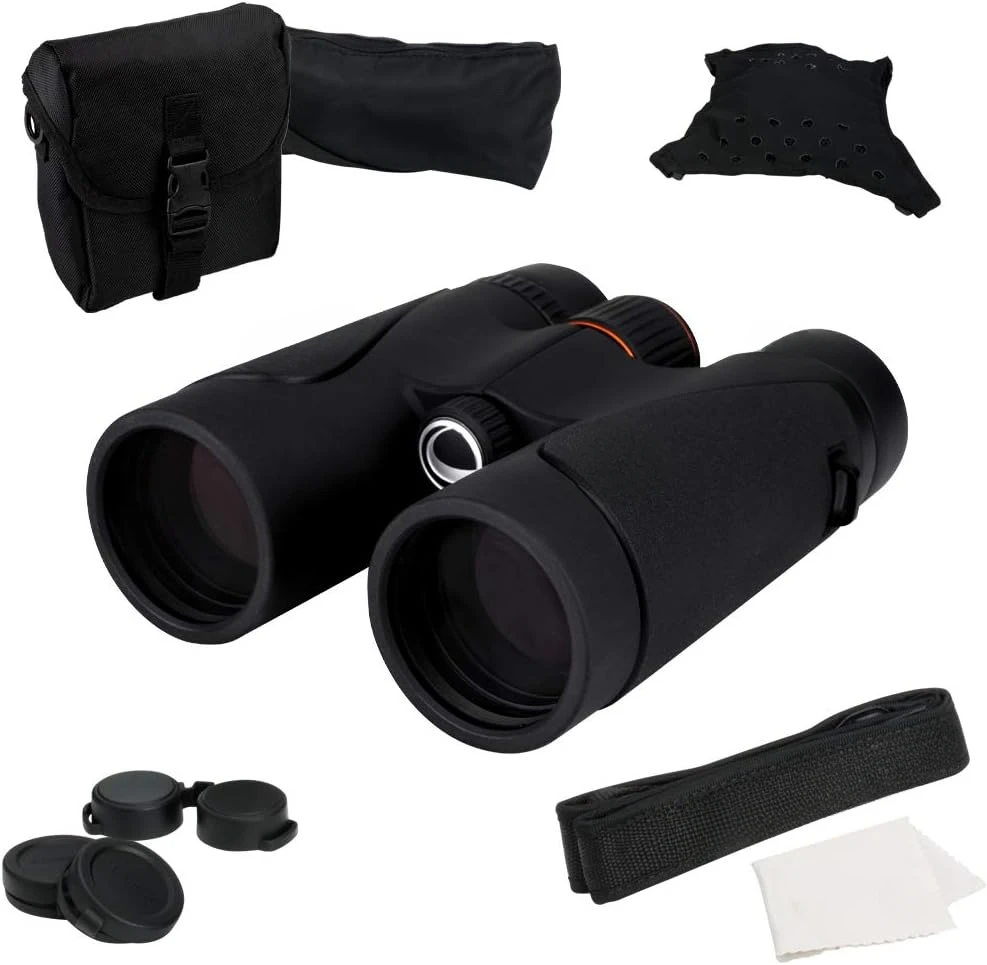 TrailSeeker 8x42 ED Binoculars - Compact Birdwatching Binoculars with ED Objective Lenses