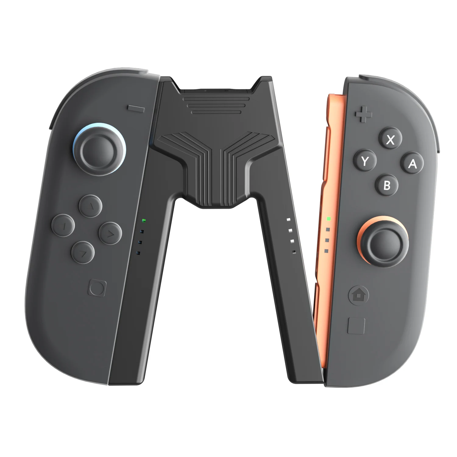 Aolion For Switch 2 Joy-con Charging Grip Bracket Portable Dual Charging Holder Handle Controller Grip For Switch 2 Accessories