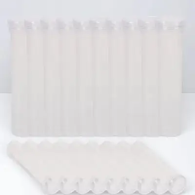 100 قطعة أنبوب مياه الزهور الطازجة أنبوب تغذية بلاستيكي شفاف لمستلزمات بائع الزهور الطويلة غلاف صلب #6