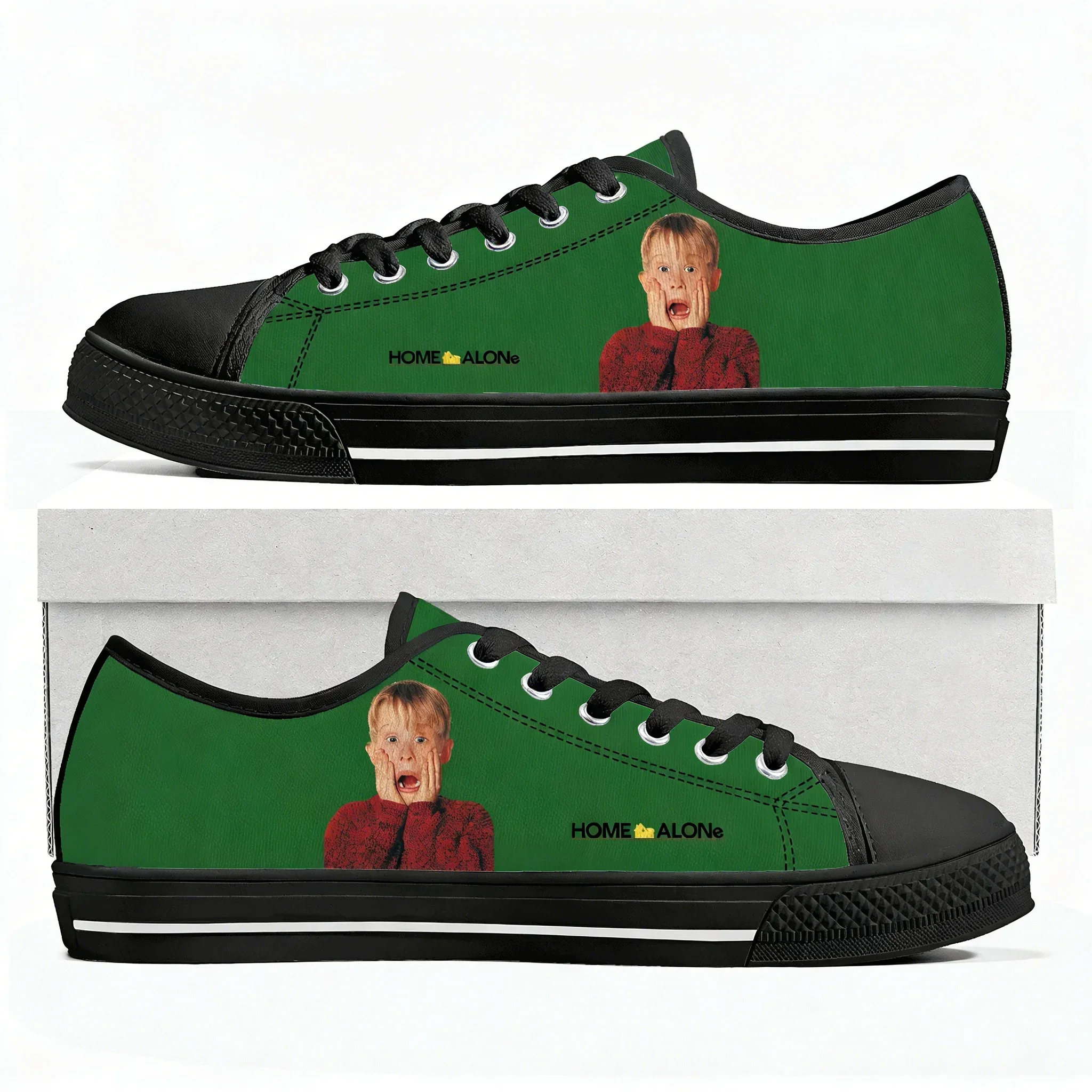 

Home Alone Low Top High Quality Sneakers Mens Womens Teenager Canvas Sneaker Casual Personalized Patterns Shoe Custom Made Shoes