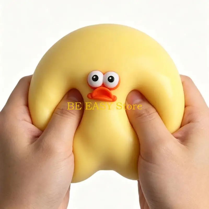 E28F Squeezable Big Eyed Buns Sensory Fidgeting Toy Safe Nontoxic Ornament For Stress Relief And Fun Birthday Party Gift