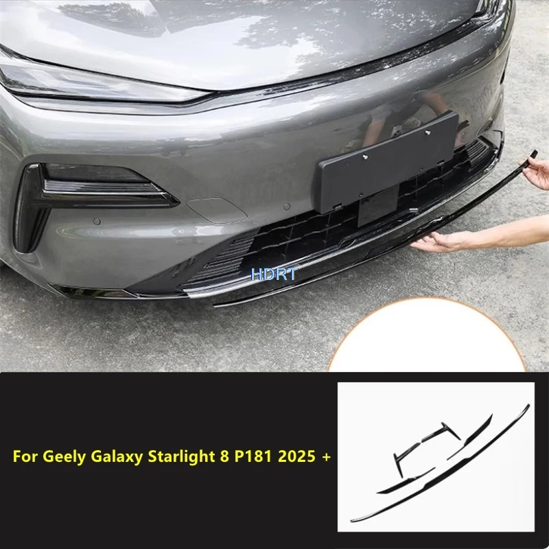 

For Geely Galaxy Starlight 8 P181 2025 + Car Style Front Bumper Fog Light Trim Protector Decoration Accessories Exterior Sticker