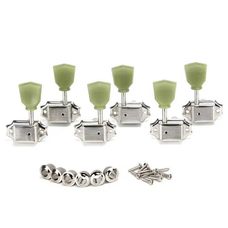 3L3R Electric Guitar Tuning Pegs Tuners Machine Heads Keys 3x3 Set Chrome