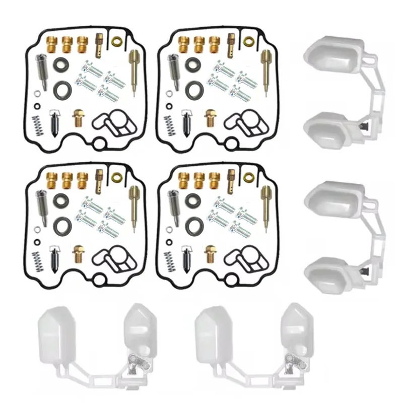 

Carburetor Repair Kit For XJ600 1994-1995 XJ600SH XJ600SN S N XJ 600 Rebuild Seal Float Valve Pilot Screws