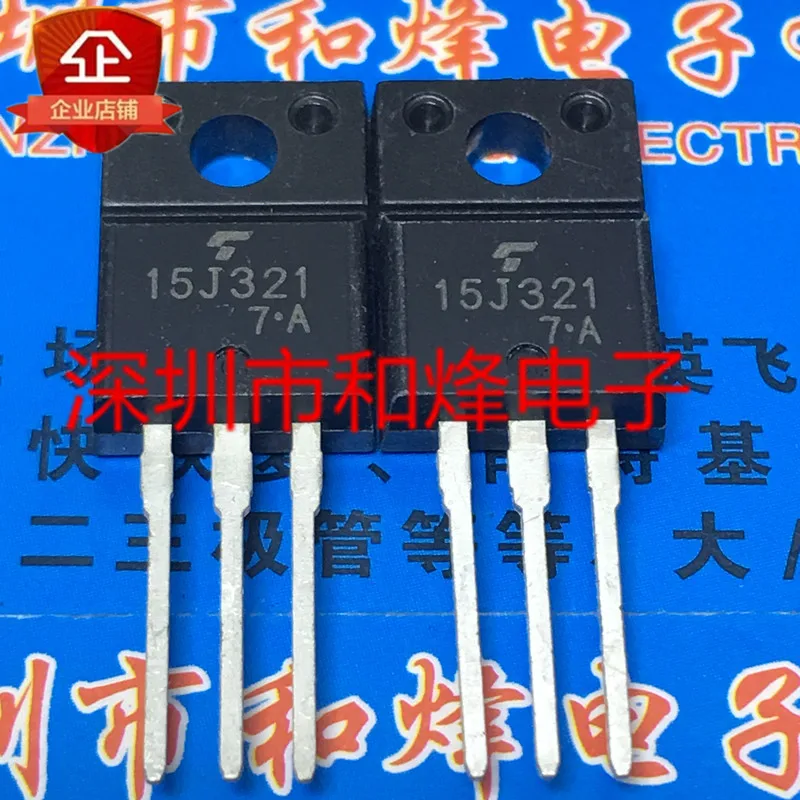 Original 4PCS/ 15J321 GT15J321  TO-220F 600V 15A Driving integrated circuit