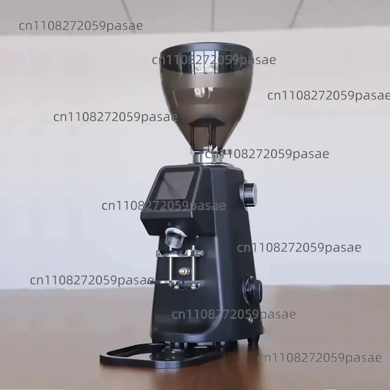 Touchscreen Coffee Grinder, 74-millimeter Commercial Electric Coffee Grinder Made of Die-Cast Aluminum