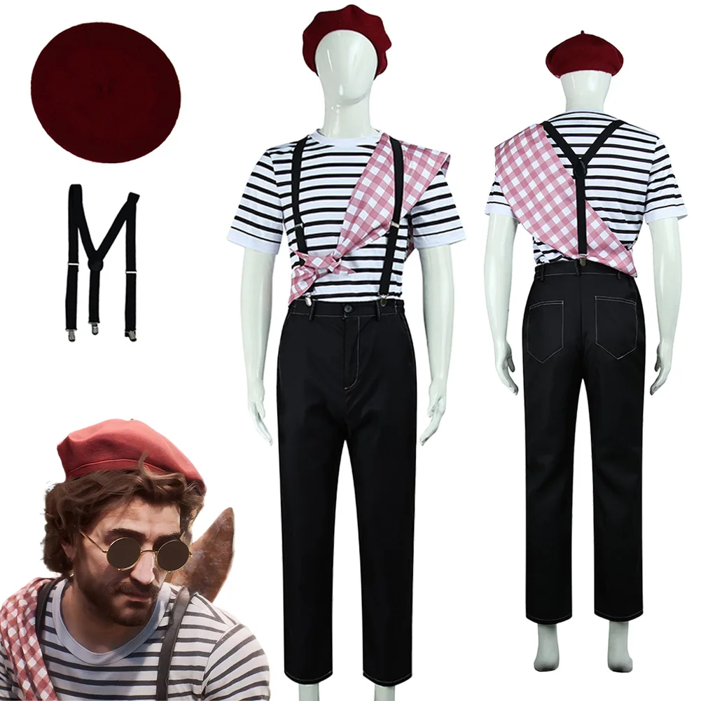 Disfraz de Cosplay de Game Clair Obscur Gustave, Fantasía Expedición 33, Traje para Hombre, Disfraz de Halloween para Adultos, Atuendo de Fiesta de Fantasía Masculino