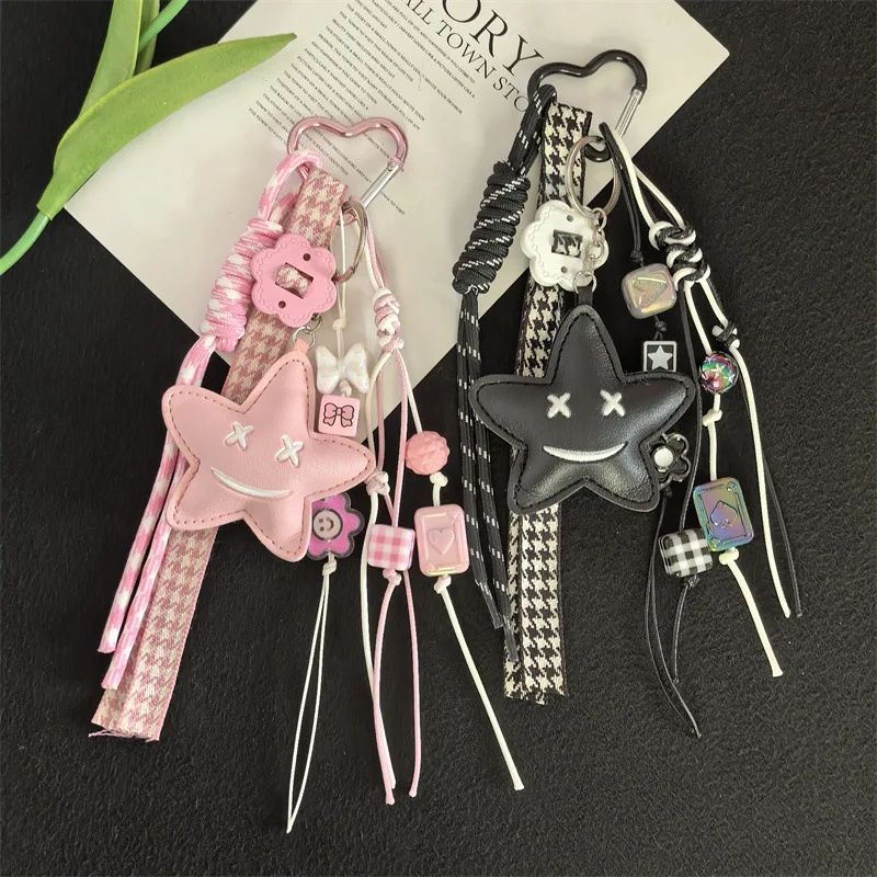 النساء المعلقات سلاسل الهاتف المحمول العناصر الزخرفية لفتاة Kawaii لطيف صناديق أعمى لطيف مضحك للأطفال سلاسل المفاتيح أكياس قلادة #4