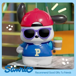 New Cartoon Anime Figures Sanrio Pochacco Peripheral Model Action Figure Toys Desktop Decoration Ornament Gift For Children Boy