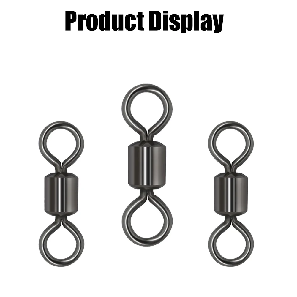 Swivels for Fishing Sale Hook Loop Carp Fishing Equipment Accessories Spinner Rig Carp Goods Lures Hooks Tools Connector Sports image 3