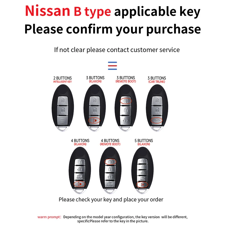 1 шт. 3/4 кнопки ABS + силиконовый чехол для дистанционного брелока для Nissan держатель брелок для замены водонепроницаемый пылезащитный чехол для ключей