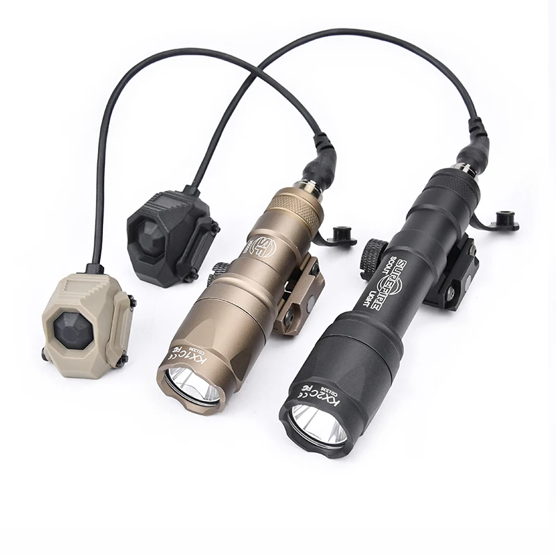 

M300A M600C Flashlight M300 M600 AXON Dual Function Pressure Remote Control Switch Airsoft Lamp Gear Hunting Weapon Light 20MM