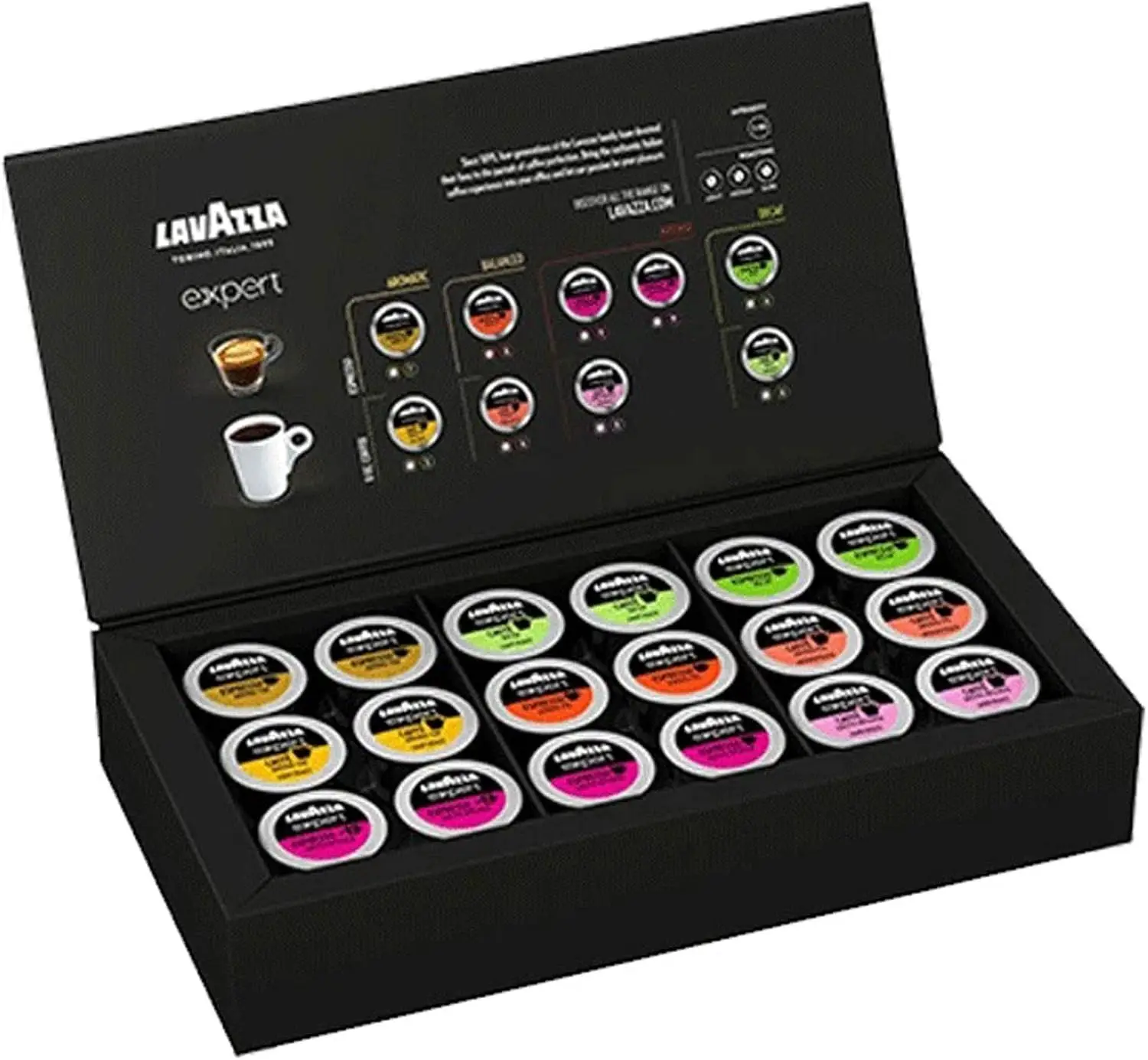 Pacchetto caffè Classy Plus macchina All-In-One LB 400 + 1 Kit di benvenuto confezione da 36 capsule miste + 1 vaso Extra