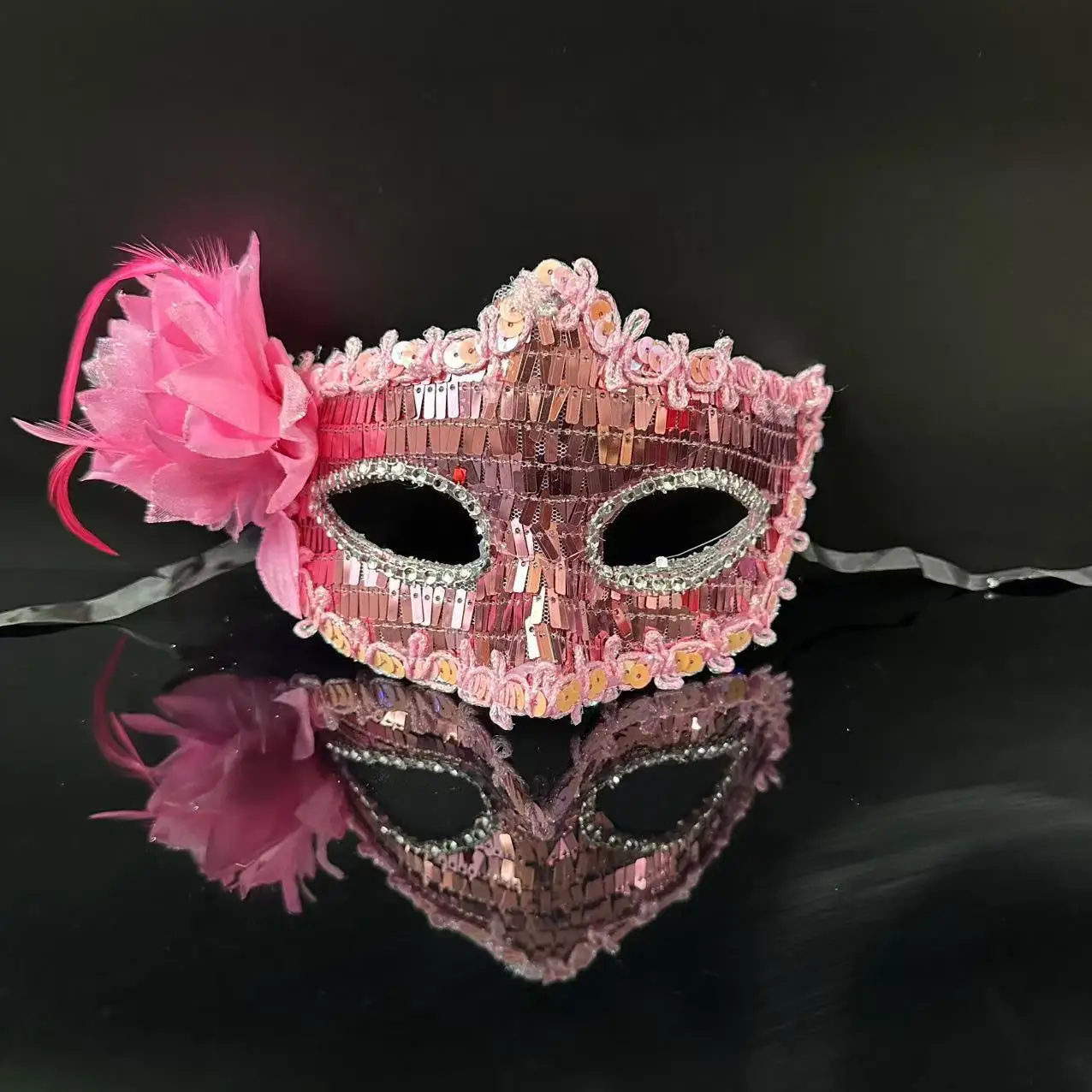 Masque pour les yeux Sexy pour femmes, bal de mascarade vénitien, robe fantaisie de fête d'halloween, accessoires de Costume, masque décoratif de fête de danse pour dames