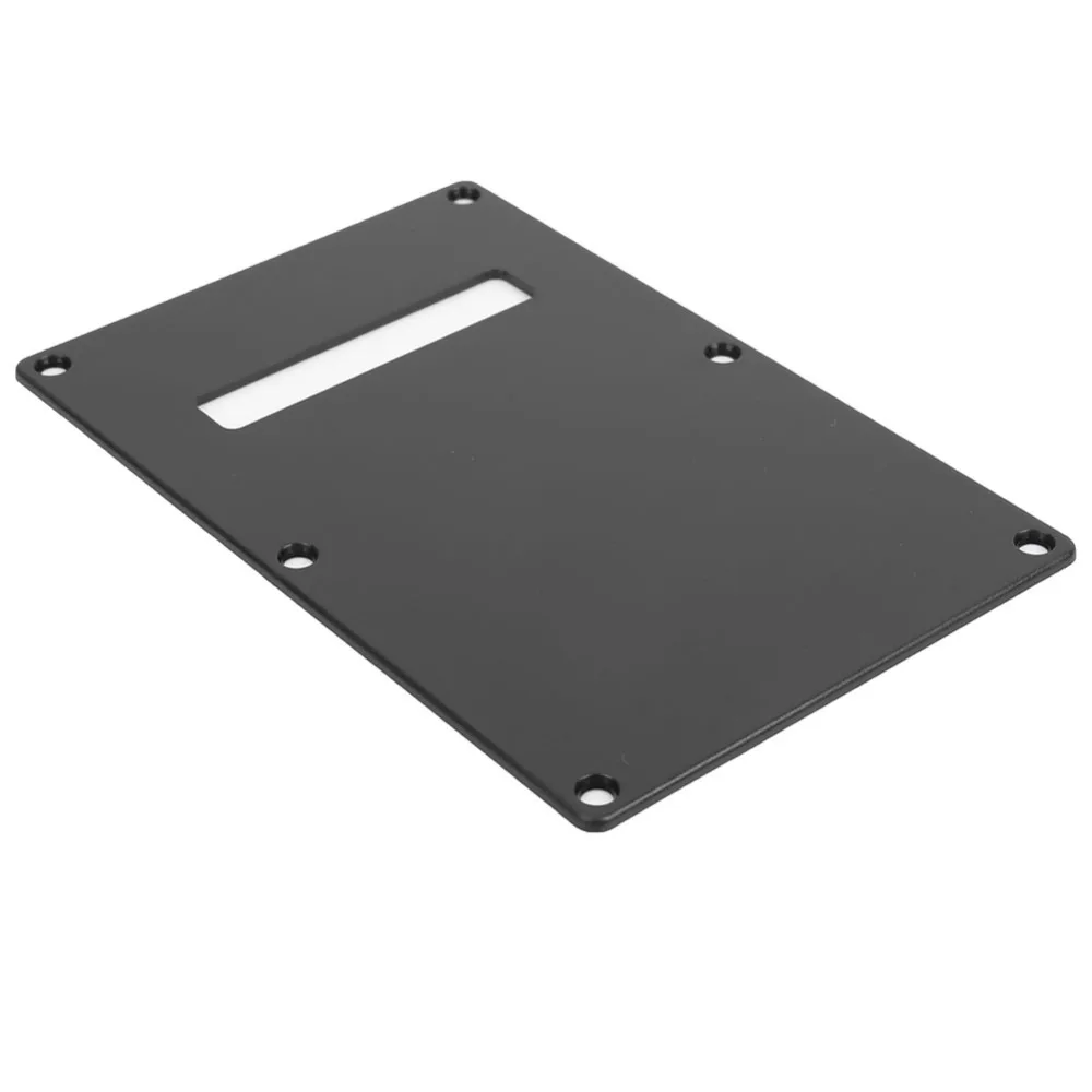 Professional Black/White Guitar Backplate Plastic Back Plates Pick Guard Plate For Electric Guitar