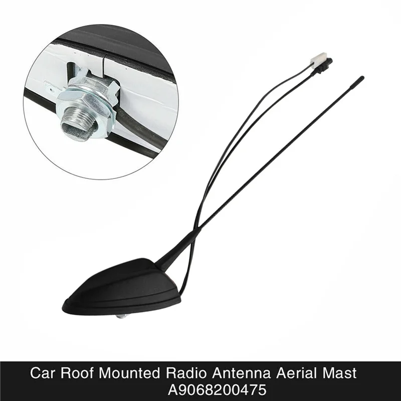

A03G-5X Antenna Roof Mounted Radio Aerial A9068200475 For Mercedes Sprinter W906 VW Crafter 2006-2017 2E0035507