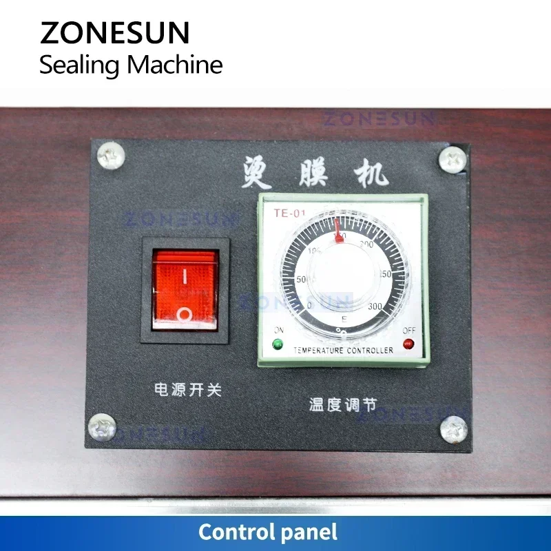 Zonesun ZS-FM10 Cellophane Sealing Machine Film Heat Shrink Wrapping Machine For Box Cosmetics Film Packaging Machine view 4