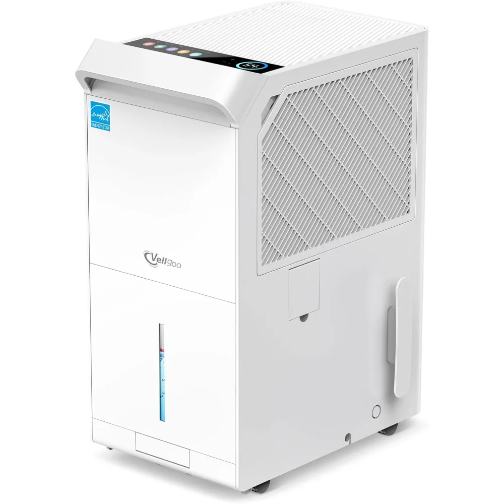 

5,000 Sq.Ft Most Efficient Energy Star 2024 Dehumidifier, Max 150 Pint/D (Standard 80 Pint/D) Compressor Dehumidifier for Baseme
