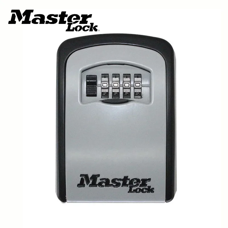 Master Lock Outdoor Safe Wall Mount Combination Lock Hidden Key Storage Box Home Office Security Anti-theft Safe 5401D