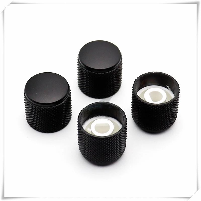 2 Piece Aluminium Knob Cap Diameter 19mm Height 18mm Potentiometer Encoder Knob D Shaped Inner Hole 6mm