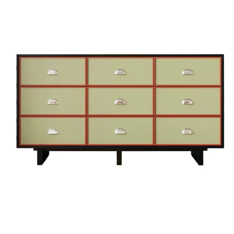 LMM wall-mounted solid wood storage for home and bedroom requires no installation of upright cabinets