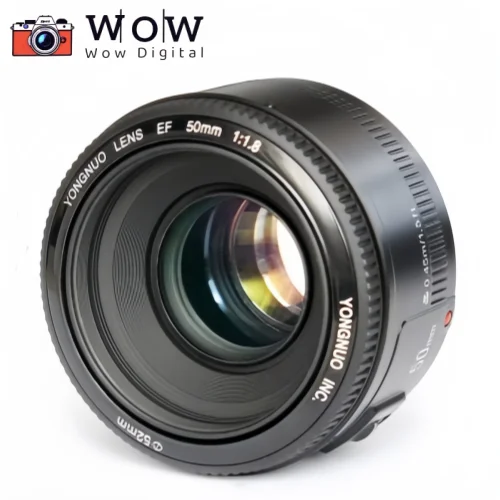 YONGNUO-Objectif YN 50 1.8 EF f/1.8 Tains 50mm, 1:1.8, ouverture standard, autofocus pour appareils photo DSLR IL EOS